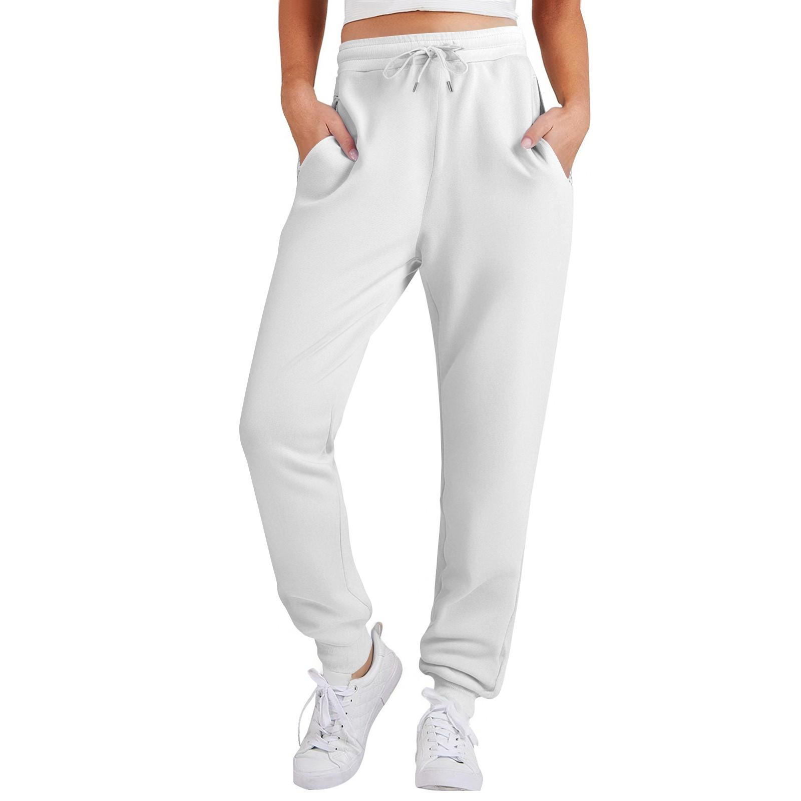 Женские брюки с высокой посадкой, свободные, спортивные, джоггеры, модные, повседневные, с карманами XXL белый
Женские брюки с высокой посадкой, свободные, спортивные, джоггеры, модные, повседневные, с карманами XXL белый