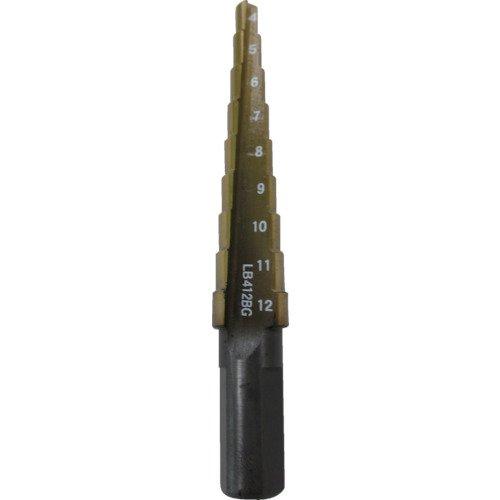 Lobtex LB412BG Stage Drill, Coated, 9 Stages, 10mm Shaft Diameter
Lobtex LB412BG Stage Drill, Coated, 9 Stages, 10mm Shaft Diameter