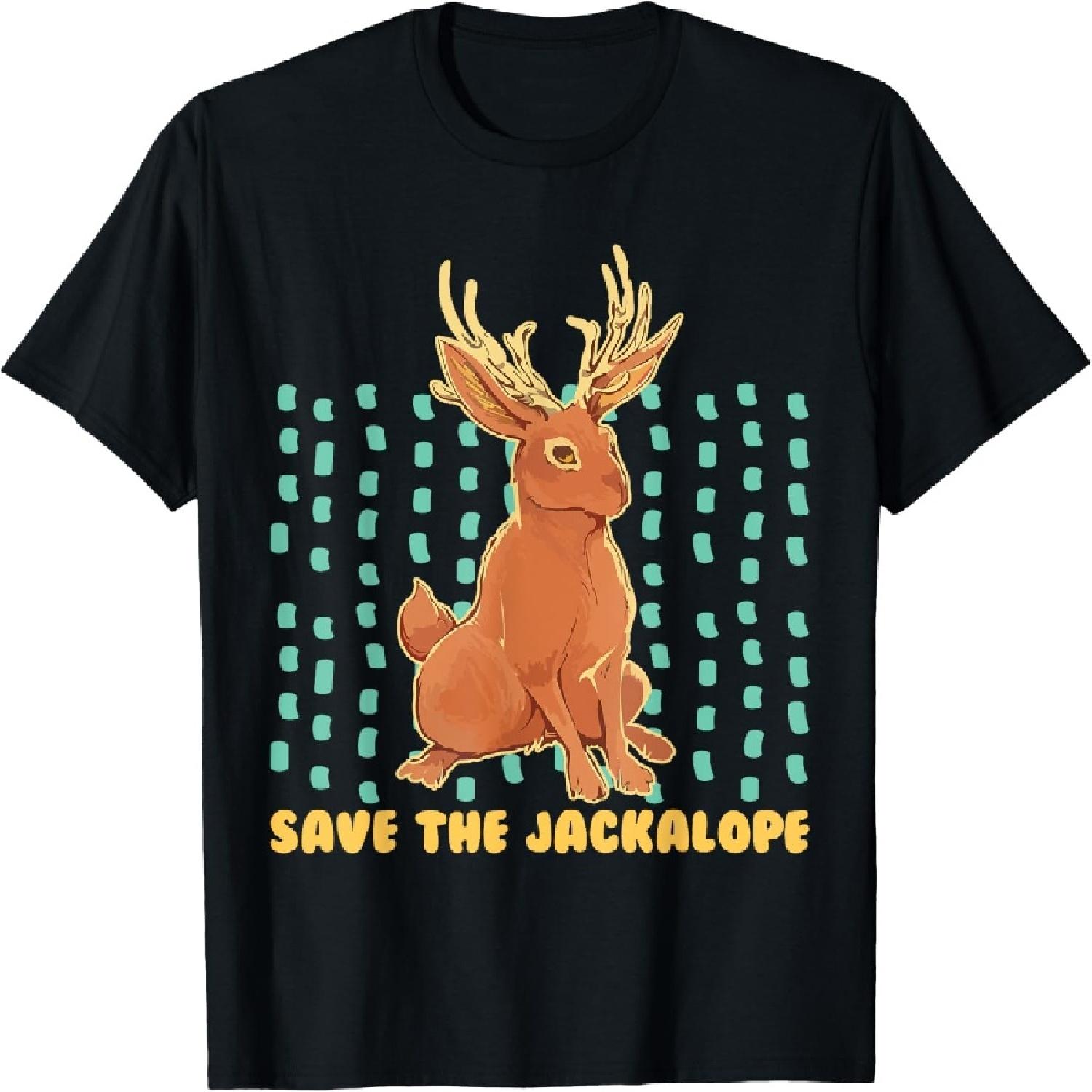Save The Jackalope Cryptid Jackrabbit Rabbit Bunny T-Shirt(13) XXXXXL різнокольоровий
Save The Jackalope Cryptid Jackrabbit Rabbit Bunny T-Shirt(13) XXXXXL різнокольоровий