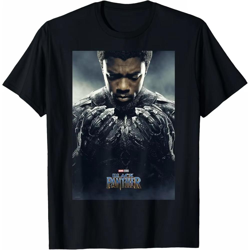Black Panther TChalla Marvel TShirt Unisex Short Sleeve Heavyweight Cotton Loose Fit Crew Neck Collection Top for Collectors S
Black Panther TChalla Marvel TShirt Unisex Short Sleeve Heavyweight Cotton Loose Fit Crew Neck Collection Top for Collectors S