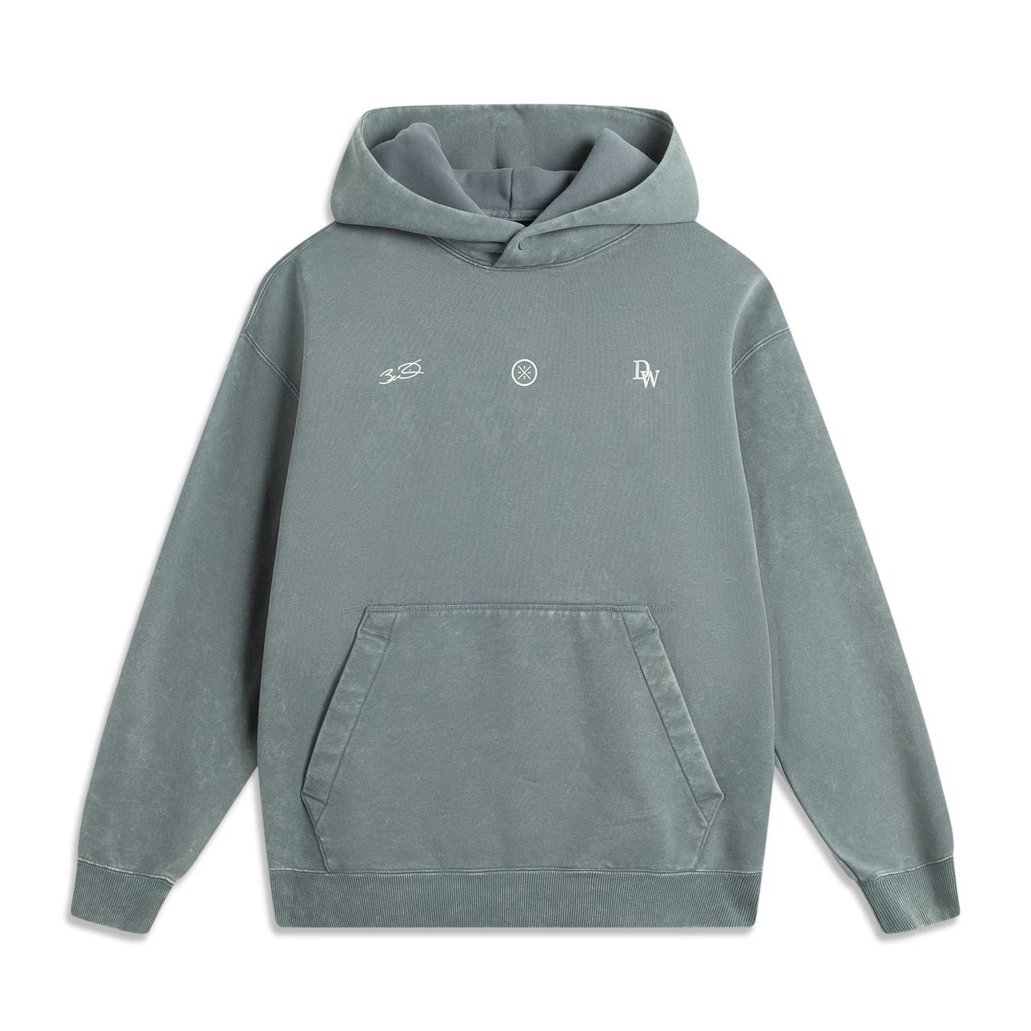 Li-Ning Wade Series Letter Hooded Comfortable Breathable Versatile Fleece Warm Sweatshirt Men sweatshirt Storm-Gray AWDV039-5 M
Li-Ning Wade Series Letter Hooded Comfortable Breathable Versatile Fleece Warm Sweatshirt Men sweatshirt Storm-Gray AWDV039-5 M