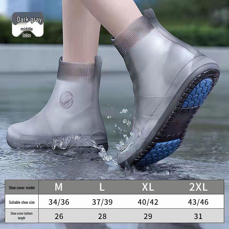 Waterproof Shoe Covers Silicone Anti-Slip Rain Boots Unisex Sneakers Protector for Outdoor Rainy Day Protectors Shoes Cover 2XL
Waterproof Shoe Covers Silicone Anti-Slip Rain Boots Unisex Sneakers Protector for Outdoor Rainy Day Protectors Shoes Cover 2XL
