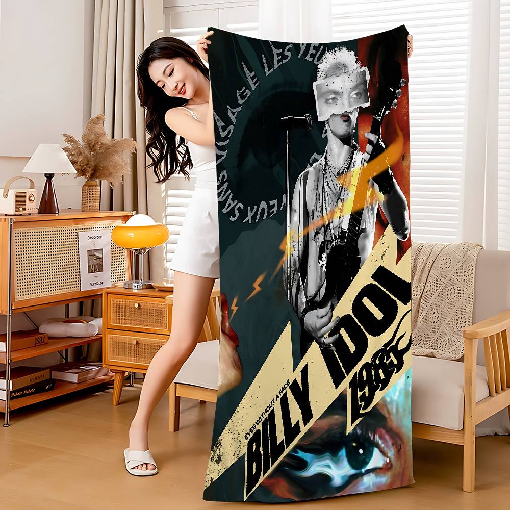 Rock Singer B-Billy I-Idol Beach Towel Colorful Bath Towels For Girl Microfiber Quick Dry Sand Free Beach Yoga Spa Gym W40*H60(CM)
Rock Singer B-Billy I-Idol Beach Towel Colorful Bath Towels For Girl Microfiber Quick Dry Sand Free Beach Yoga Spa Gym W40*H60(CM)