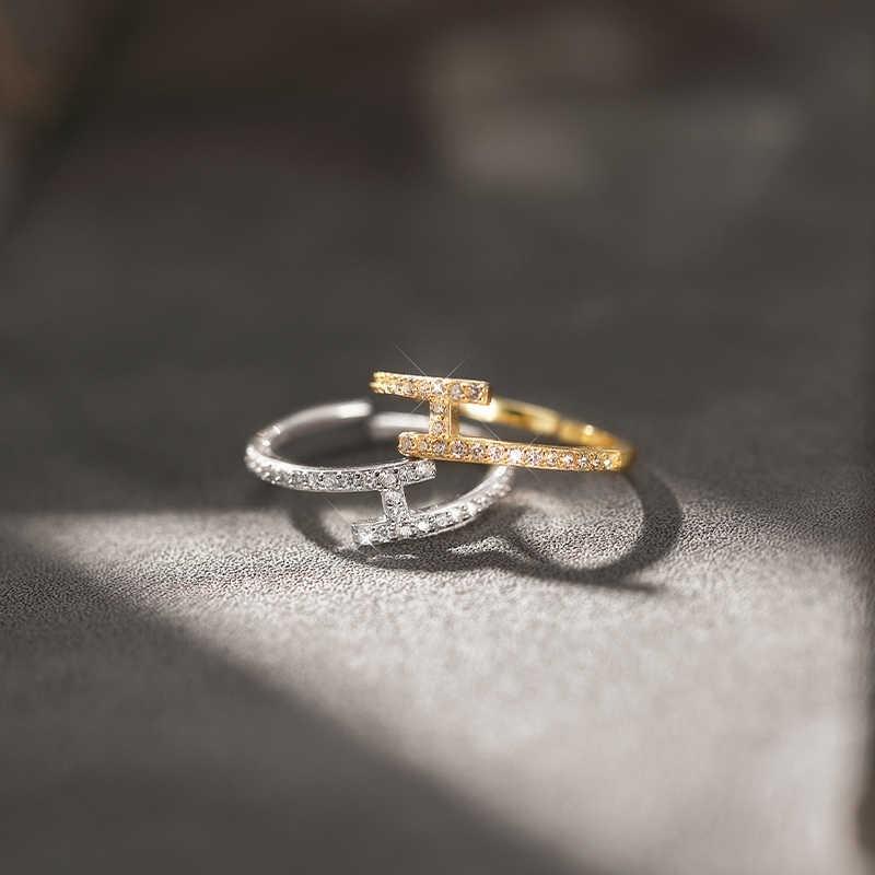 Letter H Zircon Ring Women s Unique Exquisite Design High-end Index Finger Ring Row Diamond Interwoven Ring Jewelry
Letter H Zircon Ring Women s Unique Exquisite Design High-end Index Finger Ring Row Diamond Interwoven Ring Jewelry