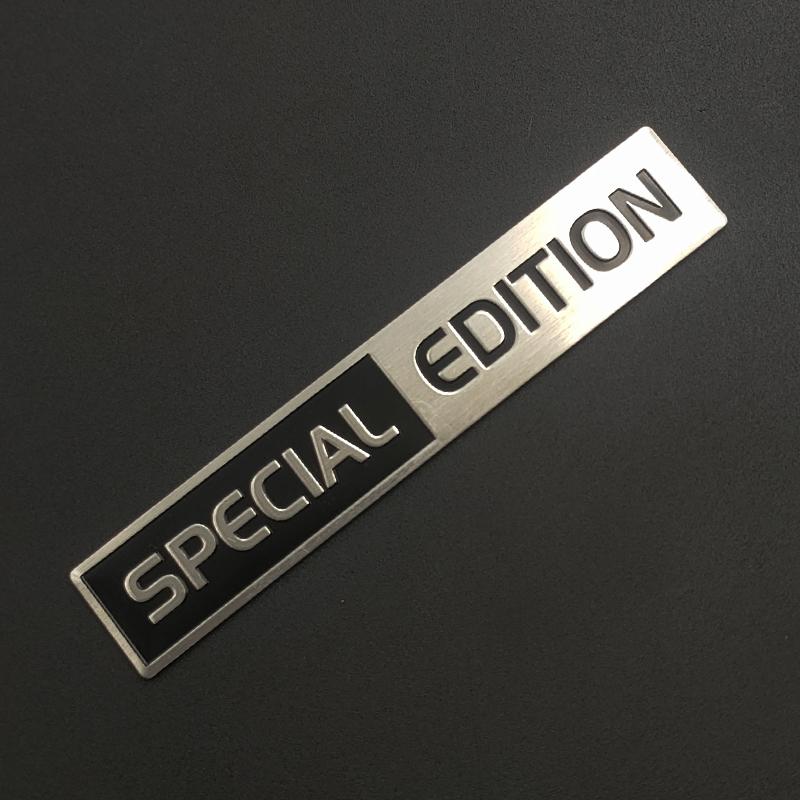 3D Metal Aluminium Silver Black Logo LIMITED EDITION Emblem Car Fender Badge Trunk Decal LIMITED EDITION Stikcer Accessories
3D Metal Aluminium Silver Black Logo LIMITED EDITION Emblem Car Fender Badge Trunk Decal LIMITED EDITION Stikcer Accessories