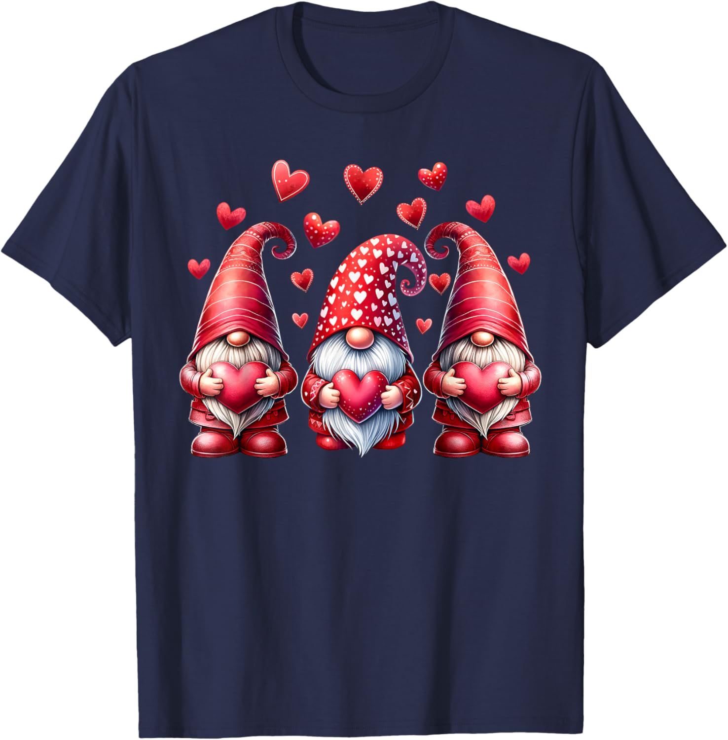 Pink Valentine Gnomes with Hearts Graphic Print Cotton T-Shirt Casual Daily Tee for Women Men 4XL
Pink Valentine Gnomes with Hearts Graphic Print Cotton T-Shirt Casual Daily Tee for Women Men 4XL
