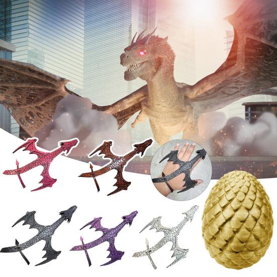 Кожаный браслет на руку с драконом и 3D-печатным яйцом, регулируемый винтажный браслет-манжета с летающим драконом, ремешок на запястье A чёрный
Кожаный браслет на руку с драконом и 3D-печатным яйцом, регулируемый винтажный браслет-манжета с летающим драконом, ремешок на запястье A чёрный