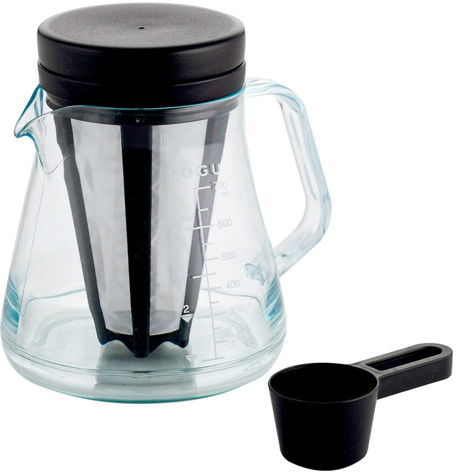 KOGU Coffee Kogu Unbreakable Coffee Server 700ml with Cold Brew Filter in Dishwasher safe Microwave safe Lightweight With graduations cups Iced coffee
KOGU Coffee Kogu Unbreakable Coffee Server 700ml with Cold Brew Filter in Dishwasher safe Microwave safe Lightweight With graduations cups Iced coffee