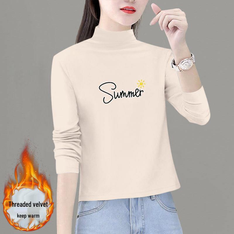 Women s Velvet Thermal Turtleneck Top - Fleece-Lined, Slim Fit, Long Sleeve for Autumn/Winter M (recommended 95-110 jin)
Women s Velvet Thermal Turtleneck Top - Fleece-Lined, Slim Fit, Long Sleeve for Autumn/Winter M (recommended 95-110 jin)