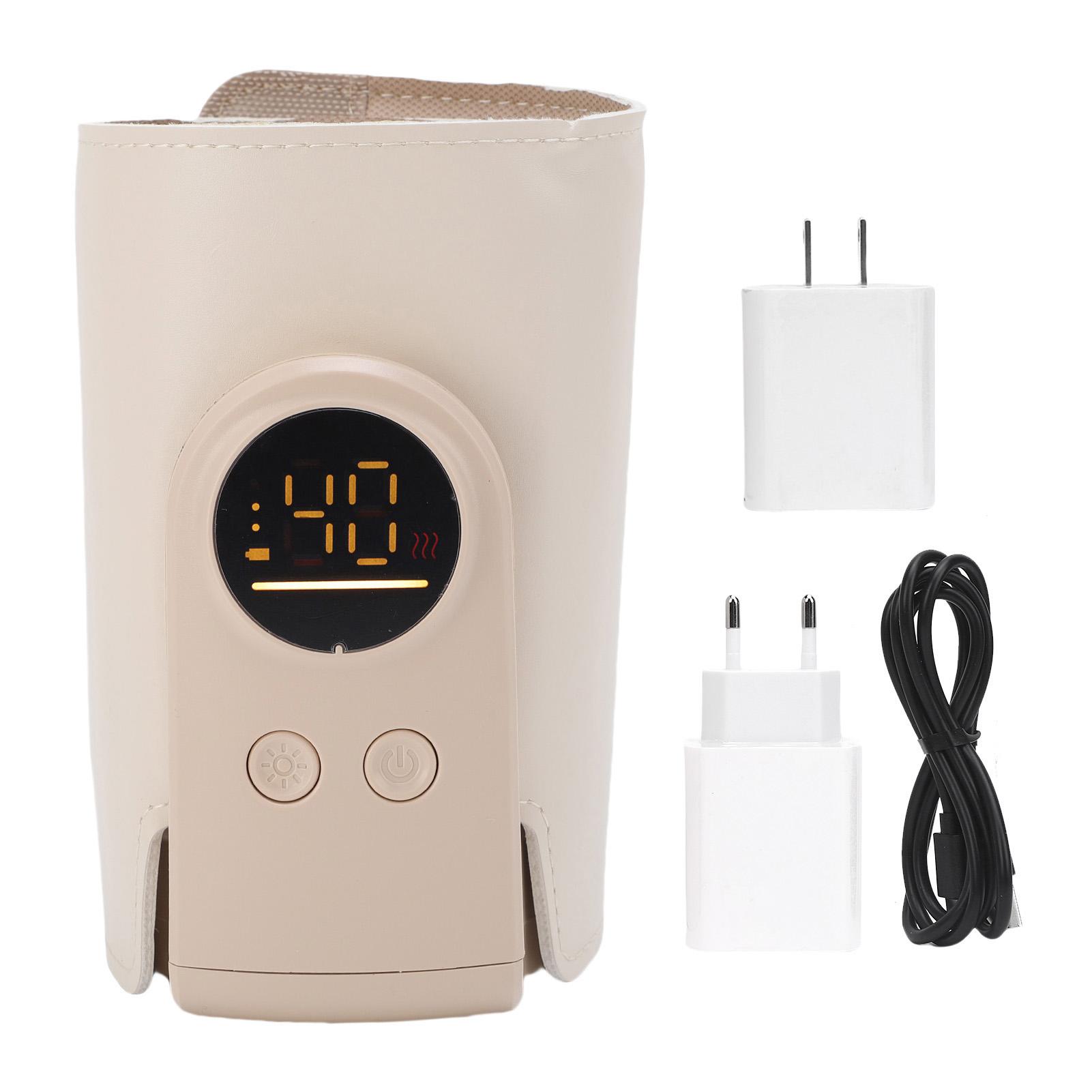 Fast Bottle Warmer Universal Accurate Temperature Control Rechargeable Cordless Milk Bottle Heater w 6000mah EU Plug
Fast Bottle Warmer Universal Accurate Temperature Control Rechargeable Cordless Milk Bottle Heater w 6000mah EU Plug