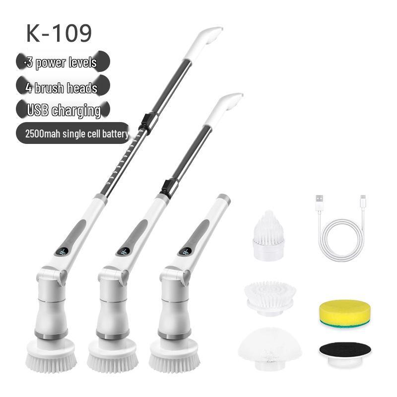 Электрическая многофункциональная чистящая щетка для кухни, ванной комнаты и стекла - ручная, с длинной и короткой ручкой для мощной чистки 2500mAh 3.7V Type-C (No Charger)
Электрическая многофункциональная чистящая щетка для кухни, ванной комнаты и стекла - ручная, с длинной и короткой ручкой для мощной чистки 2500mAh 3.7V Type-C (No Charger)