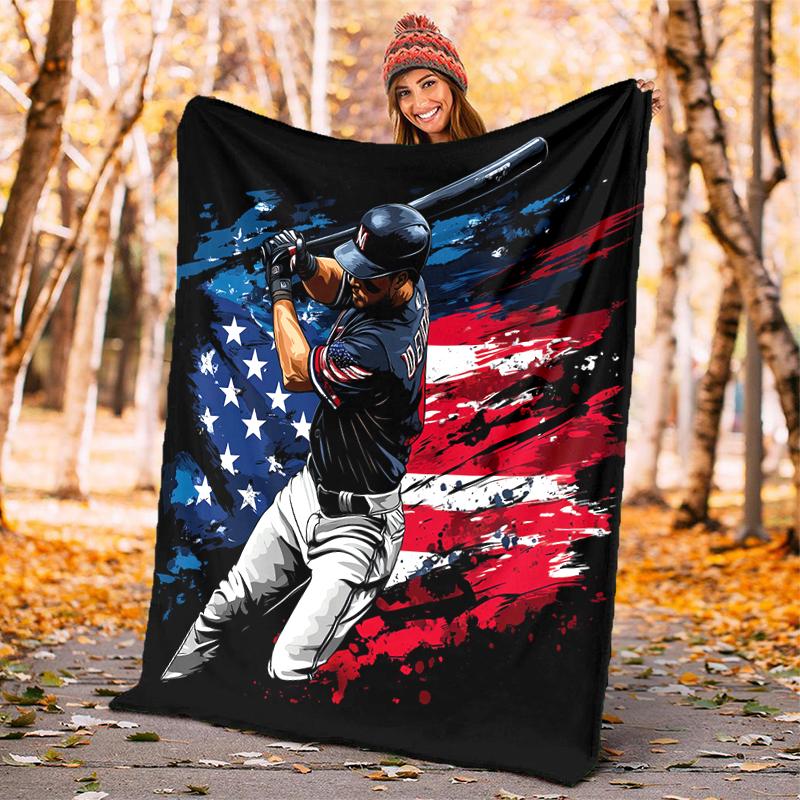 1pc American flag, baseball, and guitar blanket, al season lightweigh Poster blanket home office outdoor nap multifunc Poster blanketional blanket 80cm x 120cm
1pc American flag, baseball, and guitar blanket, al season lightweigh Poster blanket home office outdoor nap multifunc Poster blanketional blanket 80cm x 120cm