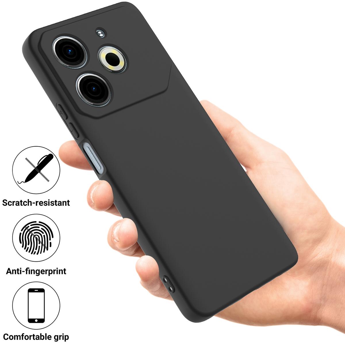 Для чохла TECNO Pova 6 Neo Протиударний чохол для телефону з рідкого силікону зі шнурком Black
Для чохла TECNO Pova 6 Neo Протиударний чохол для телефону з рідкого силікону зі шнурком Black