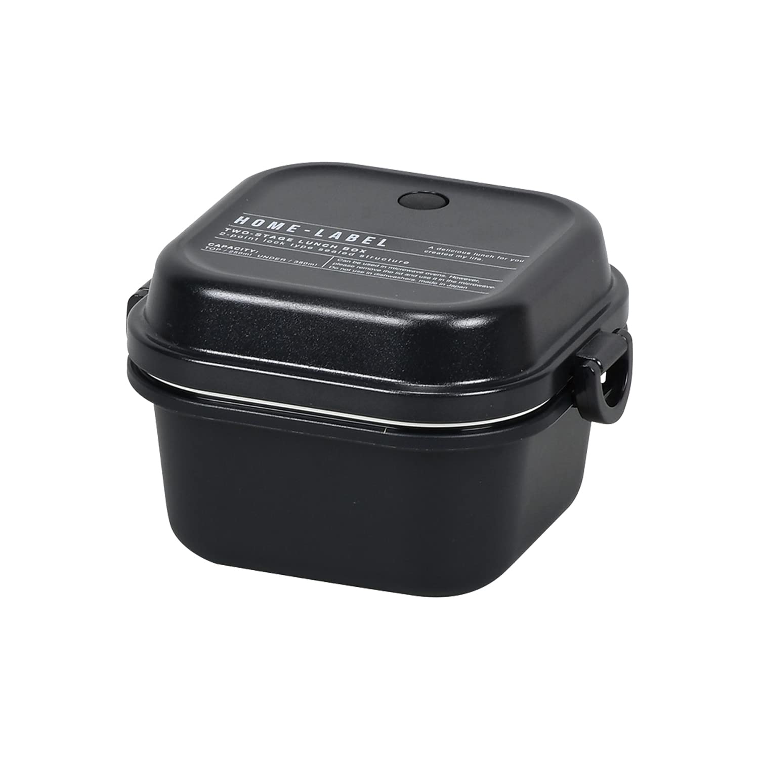 Pearl Metal Lunch Box Bento Box Square L Size Black Made in Japan Home Label II D-6724
Pearl Metal Lunch Box Bento Box Square L Size Black Made in Japan Home Label II D-6724