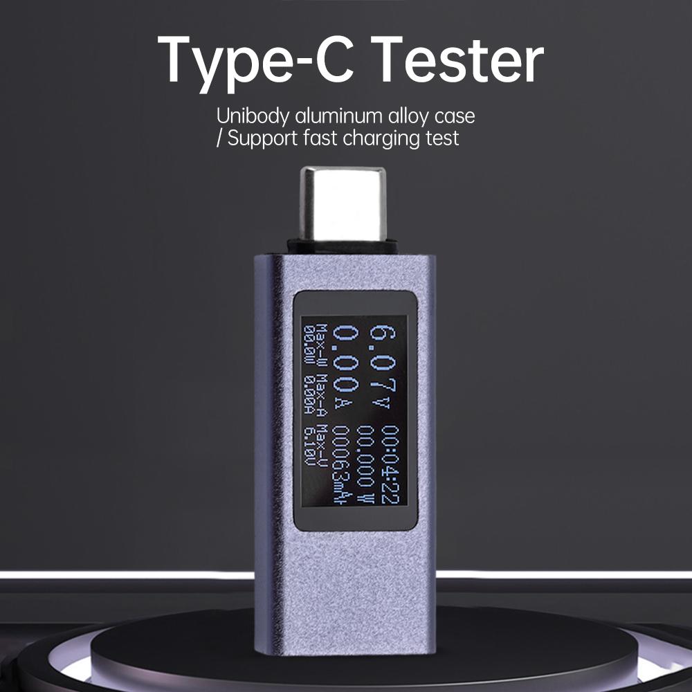 DC4-30V Вольтметр Амперметр Type-C Тестер Цифровий дисплей Тестер струму Тестер напруги Потужність Електрична енергія Ємність Час 6In1 Тестер
DC4-30V Вольтметр Амперметр Type-C Тестер Цифровий дисплей Тестер струму Тестер напруги Потужність Електрична енергія Ємність Час 6In1 Тестер