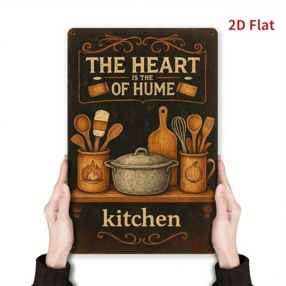 Vintage Metal Wall Sign Heart of Home Decor Rustic Farmhouse Kitchen Art 8x12 Inch Iron Wall Art Indoor Decor 20x30cm
Vintage Metal Wall Sign Heart of Home Decor Rustic Farmhouse Kitchen Art 8x12 Inch Iron Wall Art Indoor Decor 20x30cm