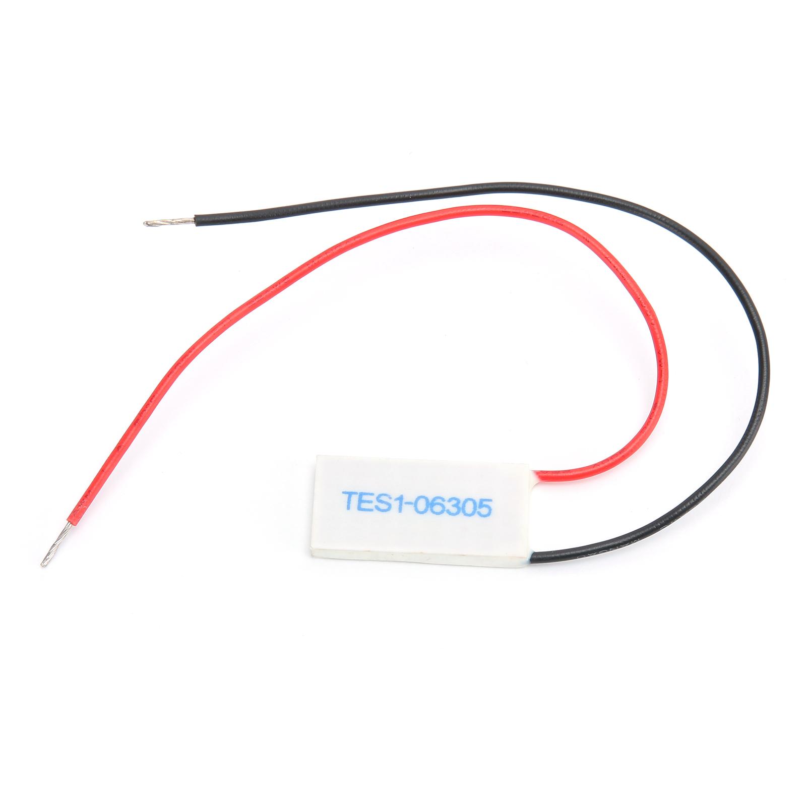 TES1‑06305 Thermoelectric Cooler 6V 5A Semiconductor Electronic Refrigeration Module 15x30mm
TES1‑06305 Thermoelectric Cooler 6V 5A Semiconductor Electronic Refrigeration Module 15x30mm
