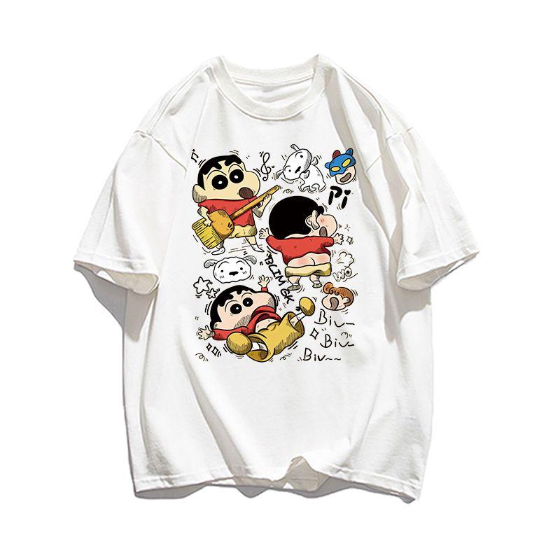 2026 Summer Comic Form Crayon Shinchan Image 100 Cotton Printed Oversize Casual Tshirt Adult Children Parentchild Top y2k S
2026 Summer Comic Form Crayon Shinchan Image 100 Cotton Printed Oversize Casual Tshirt Adult Children Parentchild Top y2k S