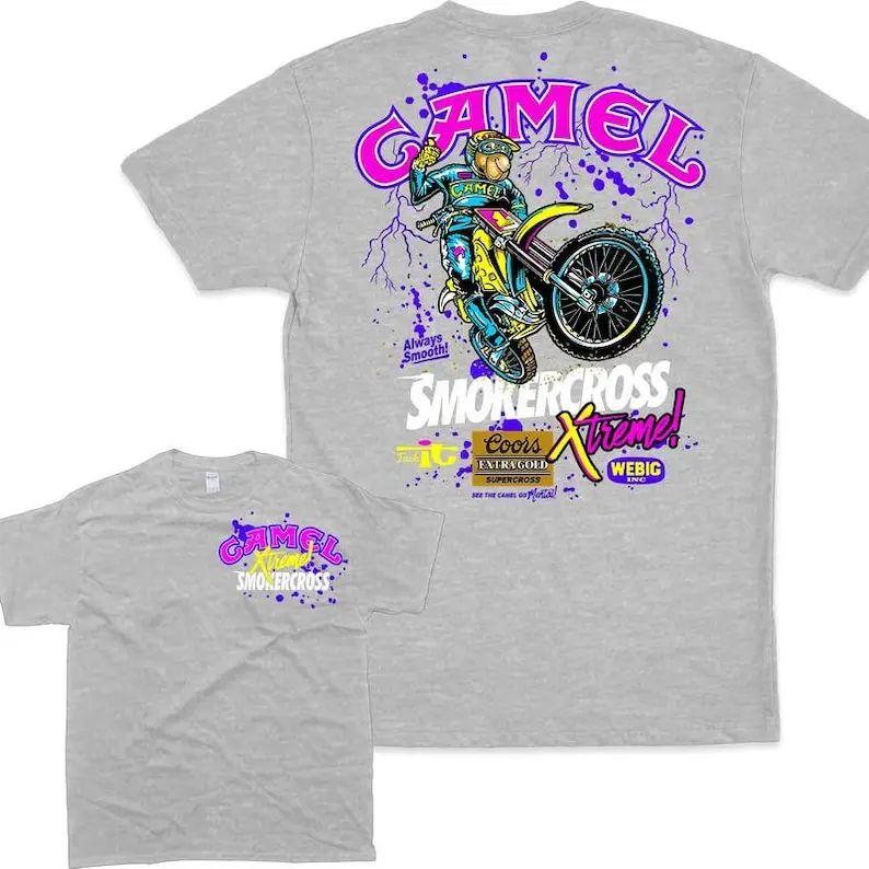 Vintage sports Graphic Men s T-Shirt Camel Motosport Crewneck Sweater Camel Motorsport Supercross Extreme Graphic Oversized Tee 4XL
Vintage sports Graphic Men s T-Shirt Camel Motosport Crewneck Sweater Camel Motorsport Supercross Extreme Graphic Oversized Tee 4XL