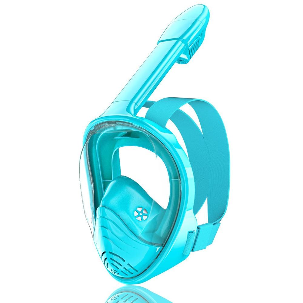 Anti-Leak Kids Full Face Snorkel Mask Wide View Underwater Scuba Mask For Kids ціан
Anti-Leak Kids Full Face Snorkel Mask Wide View Underwater Scuba Mask For Kids ціан