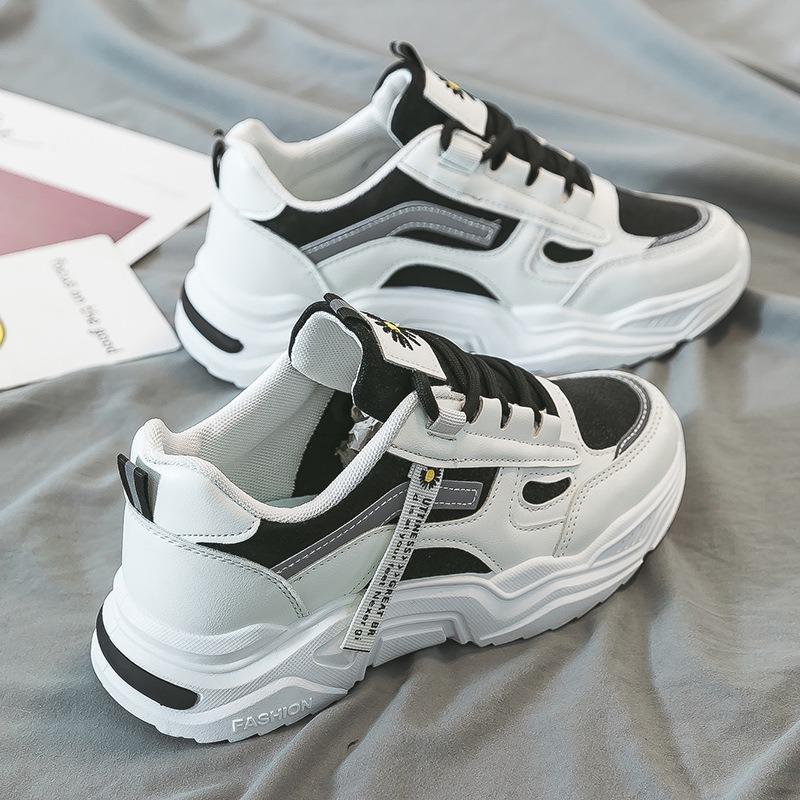 Модные осенние кроссовки на платформе 2024 года, новые женские кроссовки из искусственной кожи с толстой подошвой, повседневные кроссовки для молодежи, девушек, студентов, кроссовки на шнуровке 35 чёрный
Модные осенние кроссовки на платформе 2024 года, новые женские кроссовки из искусственной кожи с толстой подошвой, повседневные кроссовки для молодежи, девушек, студентов, кроссовки на шнуровке 35 чёрный