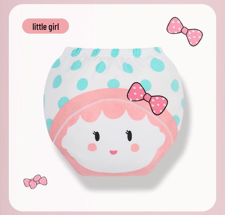 Детские тренировочные трусики из хлопка класса А, дышащие, моющиеся, для девочек: Летнее марлевое подгузниковое нижнее белье 90 (recommended 12-22 lbs)
Детские тренировочные трусики из хлопка класса А, дышащие, моющиеся, для девочек: Летнее марлевое подгузниковое нижнее белье 90 (recommended 12-22 lbs)