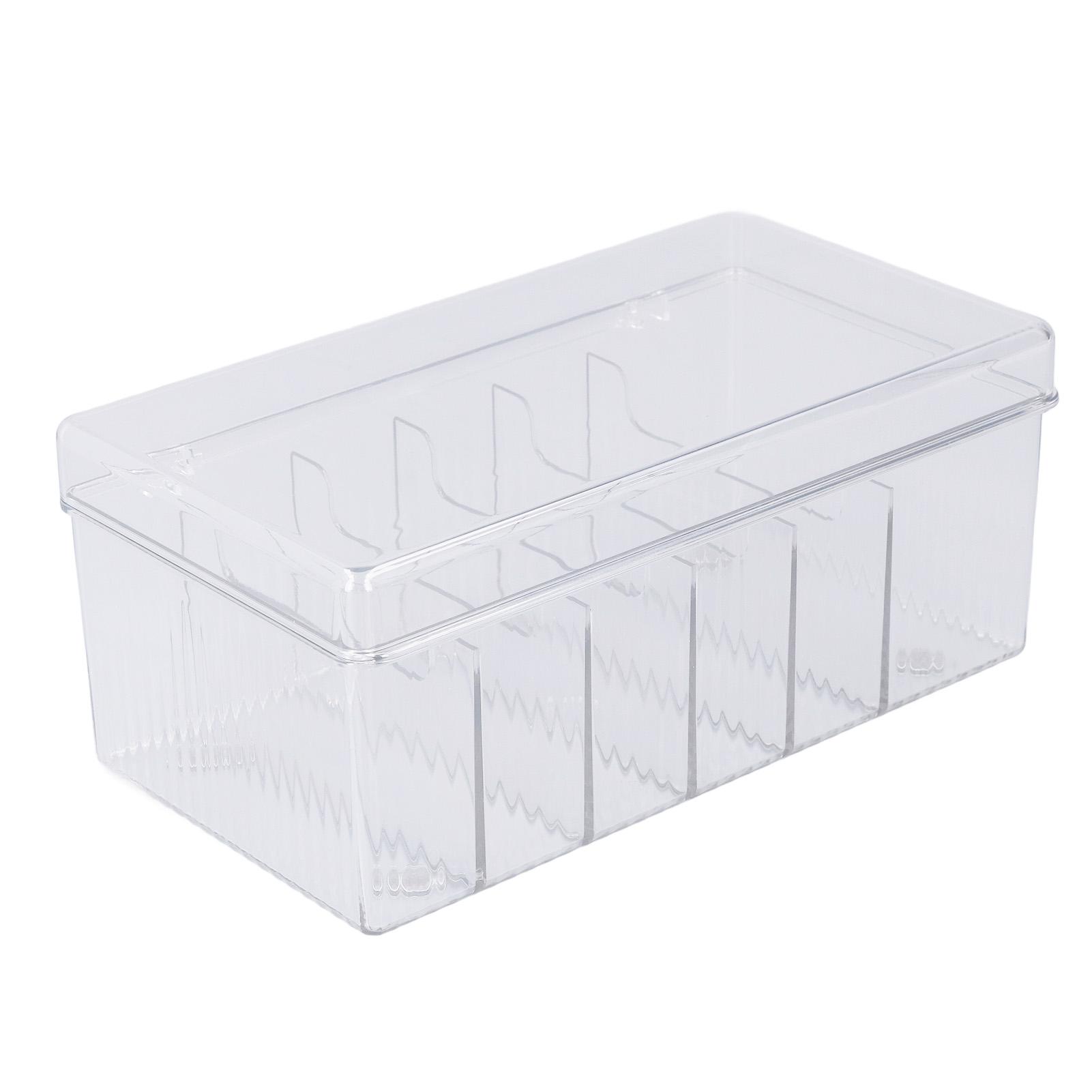 Lash Extension Organizers Storage 6 Compartments Dust Proof Lid Clear Lash Extension Supplies Organizer for Beauty Salon
Lash Extension Organizers Storage 6 Compartments Dust Proof Lid Clear Lash Extension Supplies Organizer for Beauty Salon