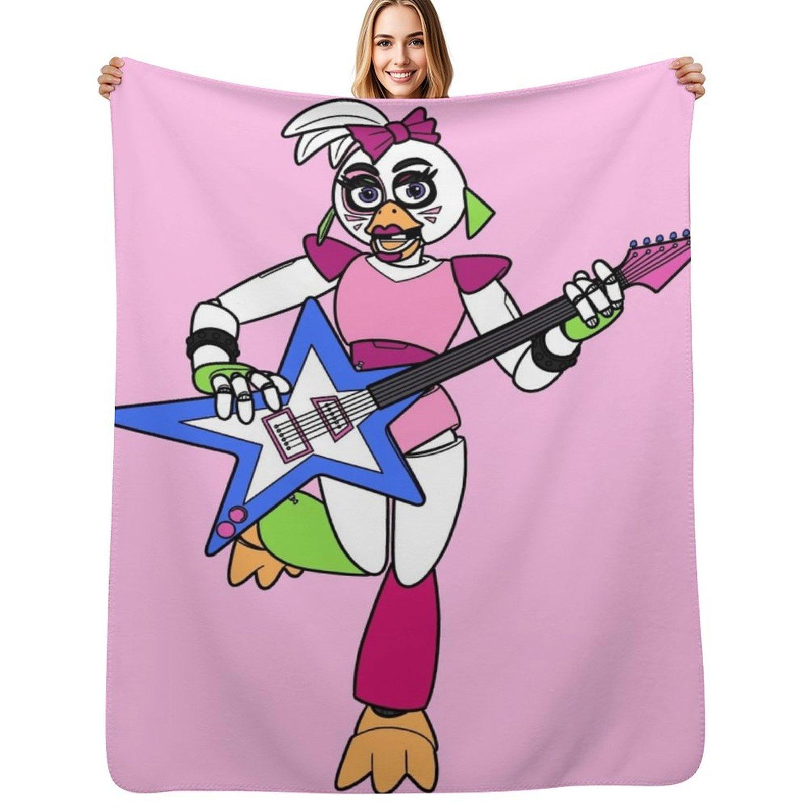 Glamrock Chica Throw Blanket Air Conditioner Soft Blanket for Office Home 102x76cm(40x30in)
Glamrock Chica Throw Blanket Air Conditioner Soft Blanket for Office Home 102x76cm(40x30in)
