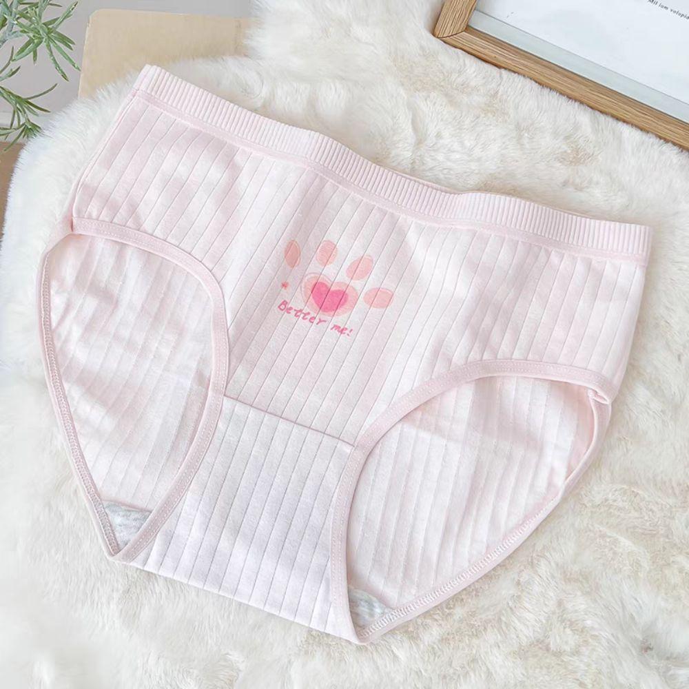 5Pcs Underwear Cat Paw Briefs Rabbit Panties for Women Breathable Mid Waist Underpants Girl L-5Pcs
5Pcs Underwear Cat Paw Briefs Rabbit Panties for Women Breathable Mid Waist Underpants Girl L-5Pcs