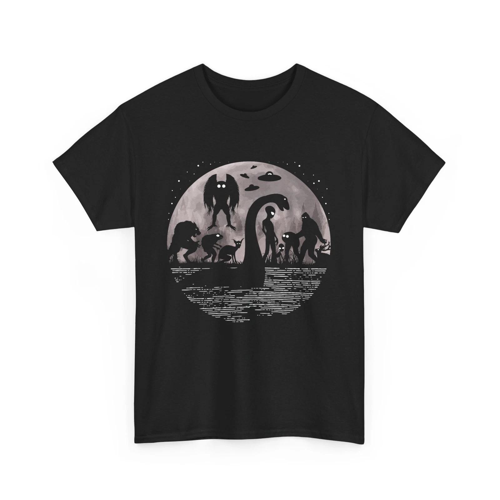 Bigfoot Loch Ness Monster Mothman And Aliens Funny Cryptid T shirt S
Bigfoot Loch Ness Monster Mothman And Aliens Funny Cryptid T shirt S