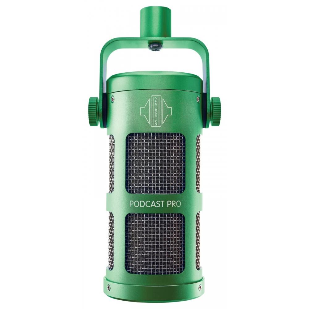 SONTRONICS ультра однонаправленный динамический микрофон для подкастов PODCAST PRO GREEN GREEN
SONTRONICS ультра однонаправленный динамический микрофон для подкастов PODCAST PRO GREEN GREEN