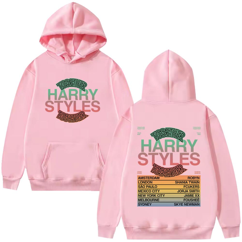 HarryStyle Together Tour 2026 Hoodies Long Sleeve Hooded Sweatshirts Trendy Women Men Clothing Casual Pullovers High Street L рожевий
HarryStyle Together Tour 2026 Hoodies Long Sleeve Hooded Sweatshirts Trendy Women Men Clothing Casual Pullovers High Street L рожевий