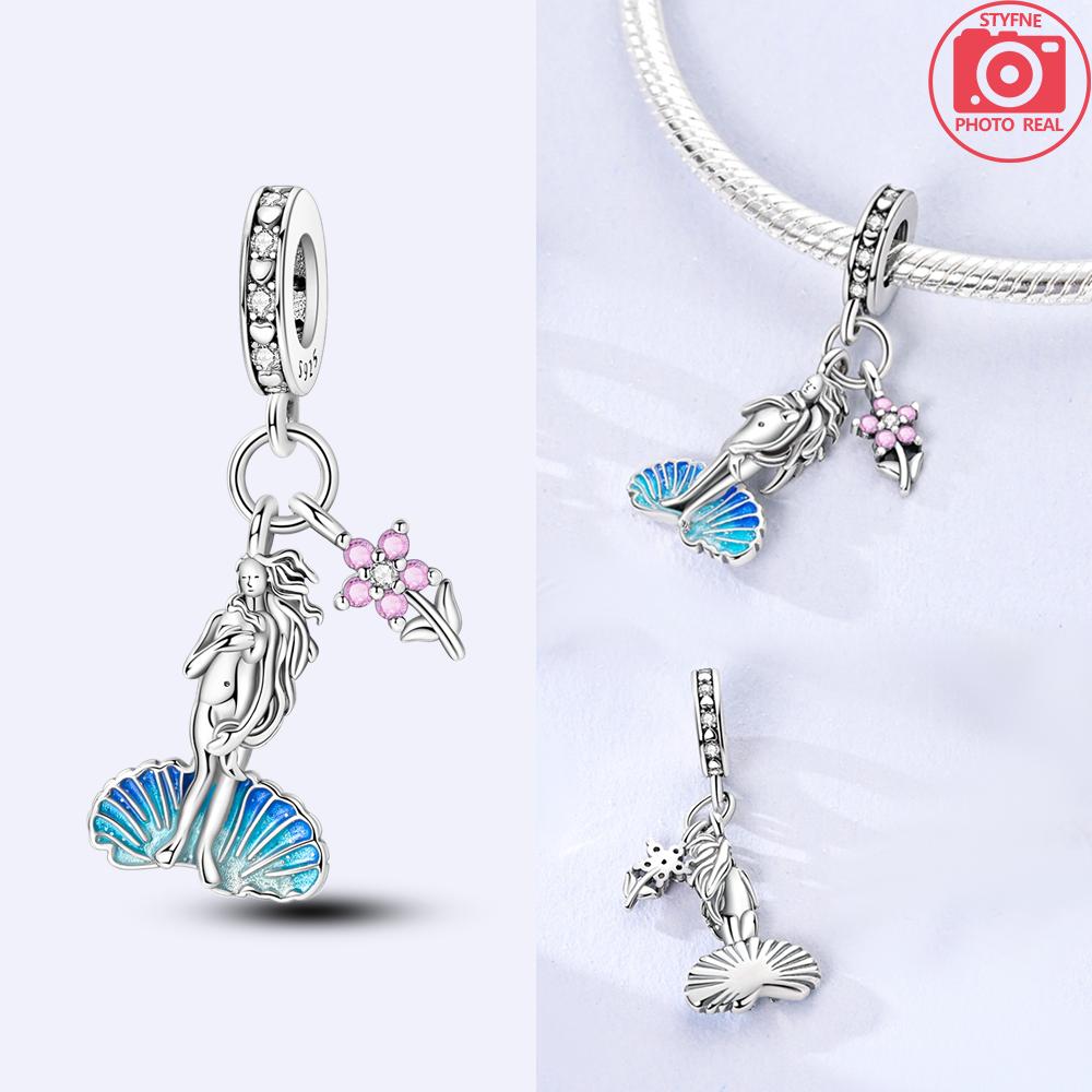 Charms 925 Silver Blue Snowflake Mermaid Octopus Star Beads Fit Bracelet Women Diy Luxury Gift Accessories Jewelry
Charms 925 Silver Blue Snowflake Mermaid Octopus Star Beads Fit Bracelet Women Diy Luxury Gift Accessories Jewelry