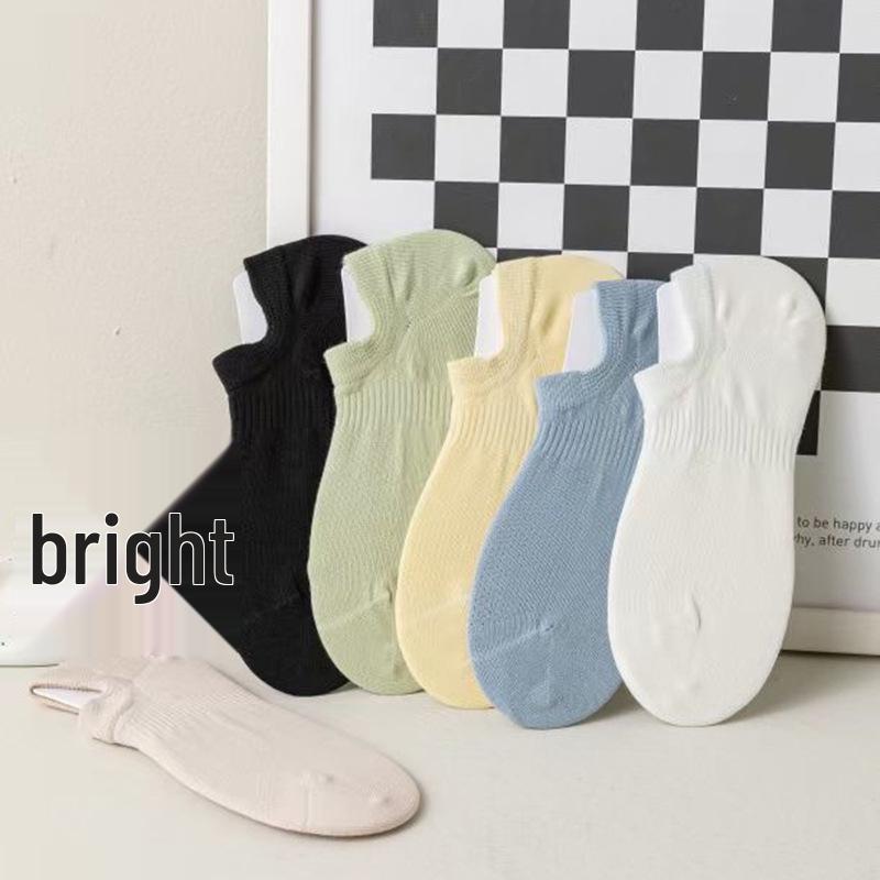 Unisex Solid Color Cotton Boat Socks - Non-Slip, Thin, Invisible Style for Spring & Summer, Available in Multiple Colors One Size
Unisex Solid Color Cotton Boat Socks - Non-Slip, Thin, Invisible Style for Spring & Summer, Available in Multiple Colors One Size