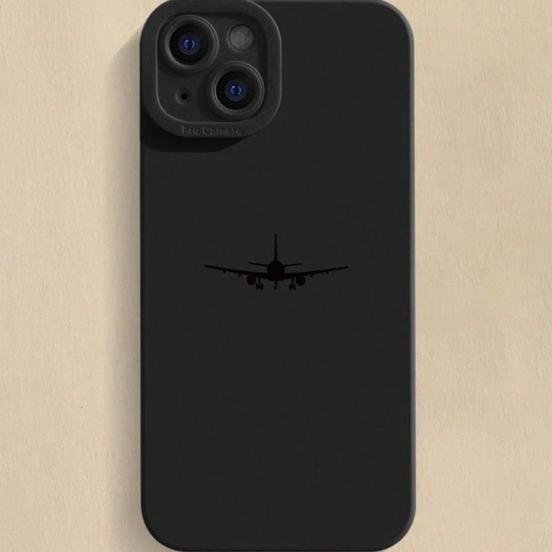 Черный чехол для телефона с рисунком самолета, подходящий для iPhone 17 16 15 14 13 12 11 Pro/Max/Plus, противоударная задняя крышка For iPhone 11PROMAX
Черный чехол для телефона с рисунком самолета, подходящий для iPhone 17 16 15 14 13 12 11 Pro/Max/Plus, противоударная задняя крышка For iPhone 11PROMAX