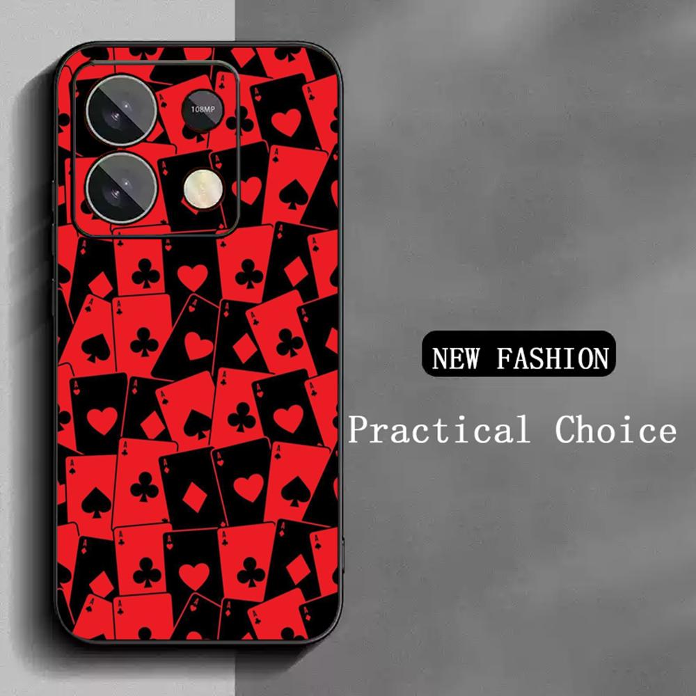 Poker Fashion art painting design Phone Case For Redmi Note 14 13 12 11 Pro Plus S 5G 14C A3 Soft Black Phone Cover Redmi Note 14S
Poker Fashion art painting design Phone Case For Redmi Note 14 13 12 11 Pro Plus S 5G 14C A3 Soft Black Phone Cover Redmi Note 14S