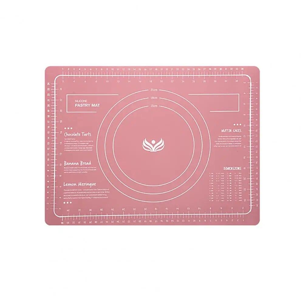 Прочный силиконовый коврик для теста, анти-низкотемпературный коврик для замешивания, нескользящий многофункциональный коврик для раскатки теста для десертных кондитерских изделий розовый
Прочный силиконовый коврик для теста, анти-низкотемпературный коврик для замешивания, нескользящий многофункциональный коврик для раскатки теста для десертных кондитерских изделий розовый