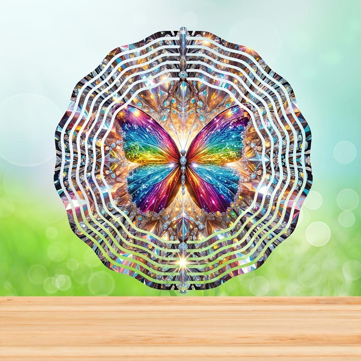 Metal Owl Wind Chime with Rotating Design for Outdoor Garden Yard Decoration Bird Repellent Hanging Spinner Art 01A
Metal Owl Wind Chime with Rotating Design for Outdoor Garden Yard Decoration Bird Repellent Hanging Spinner Art 01A