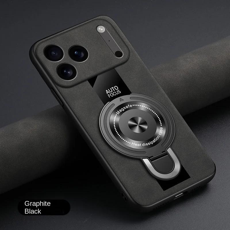 Luxury Matte Fiber Skin Feel Phone Cases for IPhone 17 Air 16E 15 14 Pro Max Plus Magnetic Ring Stand Shockproof Protector Cover iPhone17 Pro Max чорний
Luxury Matte Fiber Skin Feel Phone Cases for IPhone 17 Air 16E 15 14 Pro Max Plus Magnetic Ring Stand Shockproof Protector Cover iPhone17 Pro Max чорний