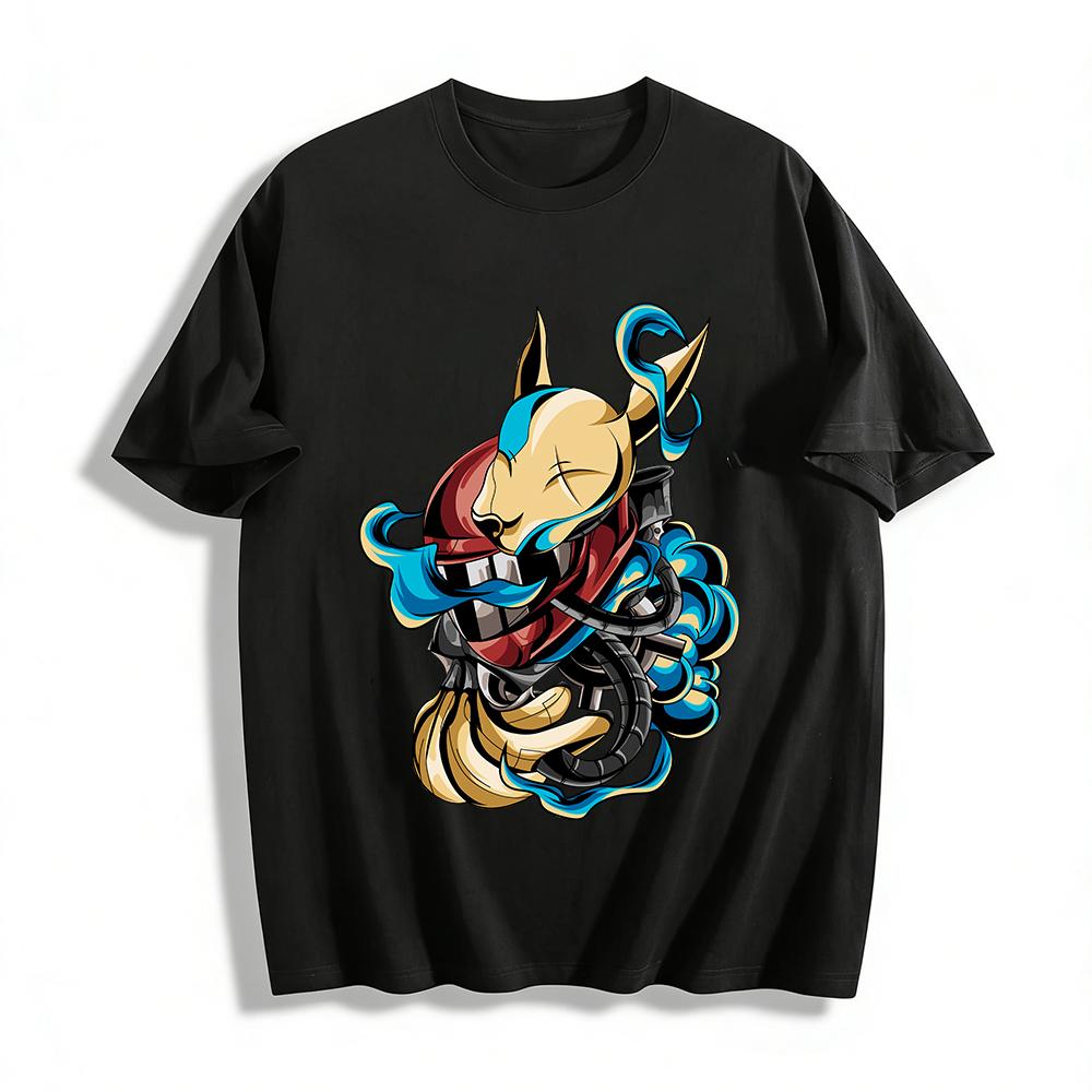 Cyber Style Mechanical Beast Print Trendy Loose Casual Top Pure cotton T-shirt 6XL
Cyber Style Mechanical Beast Print Trendy Loose Casual Top Pure cotton T-shirt 6XL