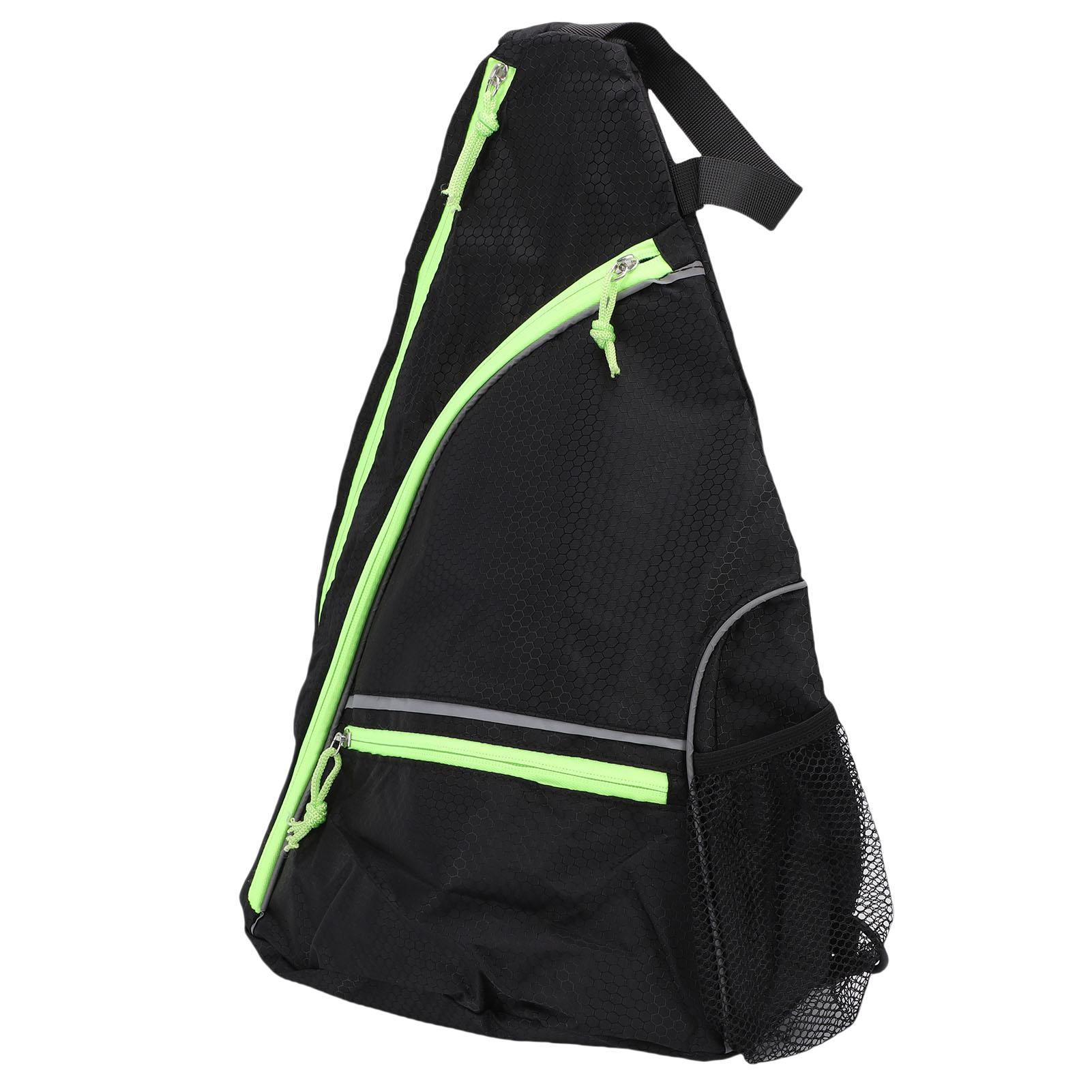 Tennis Sling Bag with Shoulder Strap Versatile Portable Breathable Tennis Racket Bag for Men Women Sports Travel
Tennis Sling Bag with Shoulder Strap Versatile Portable Breathable Tennis Racket Bag for Men Women Sports Travel