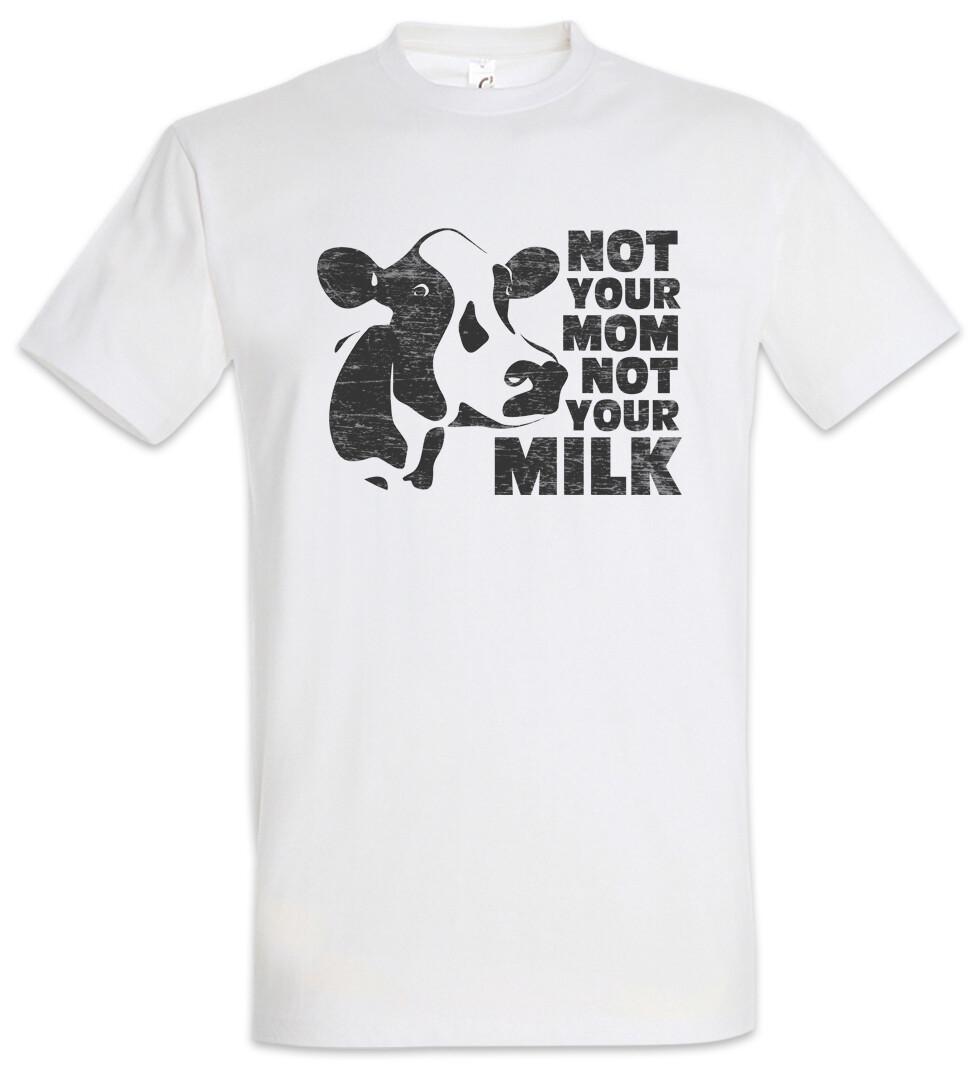 Not Your Mom Not Your Milk T-Shirt Mens Womens Tees Top Vegan Vegetarian Animal Welfare Speciesism S
Not Your Mom Not Your Milk T-Shirt Mens Womens Tees Top Vegan Vegetarian Animal Welfare Speciesism S