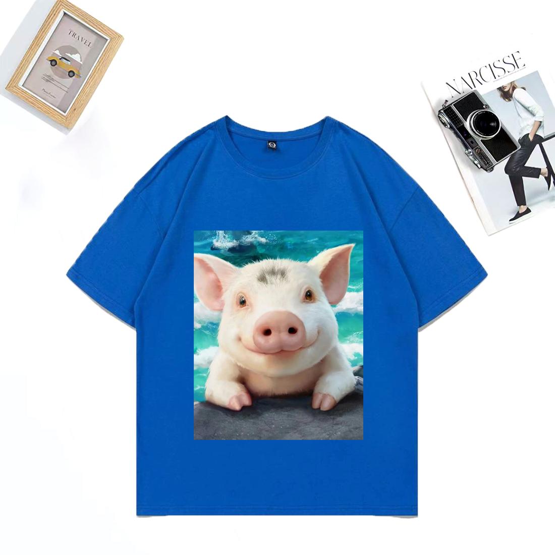Funny Cute Pig By The Sea NEW Graphics T Shirts Men Women s Summer Fashion Tops T Shirt Cotton Short Sleeve Casual Streetwear 3XL
Funny Cute Pig By The Sea NEW Graphics T Shirts Men Women s Summer Fashion Tops T Shirt Cotton Short Sleeve Casual Streetwear 3XL