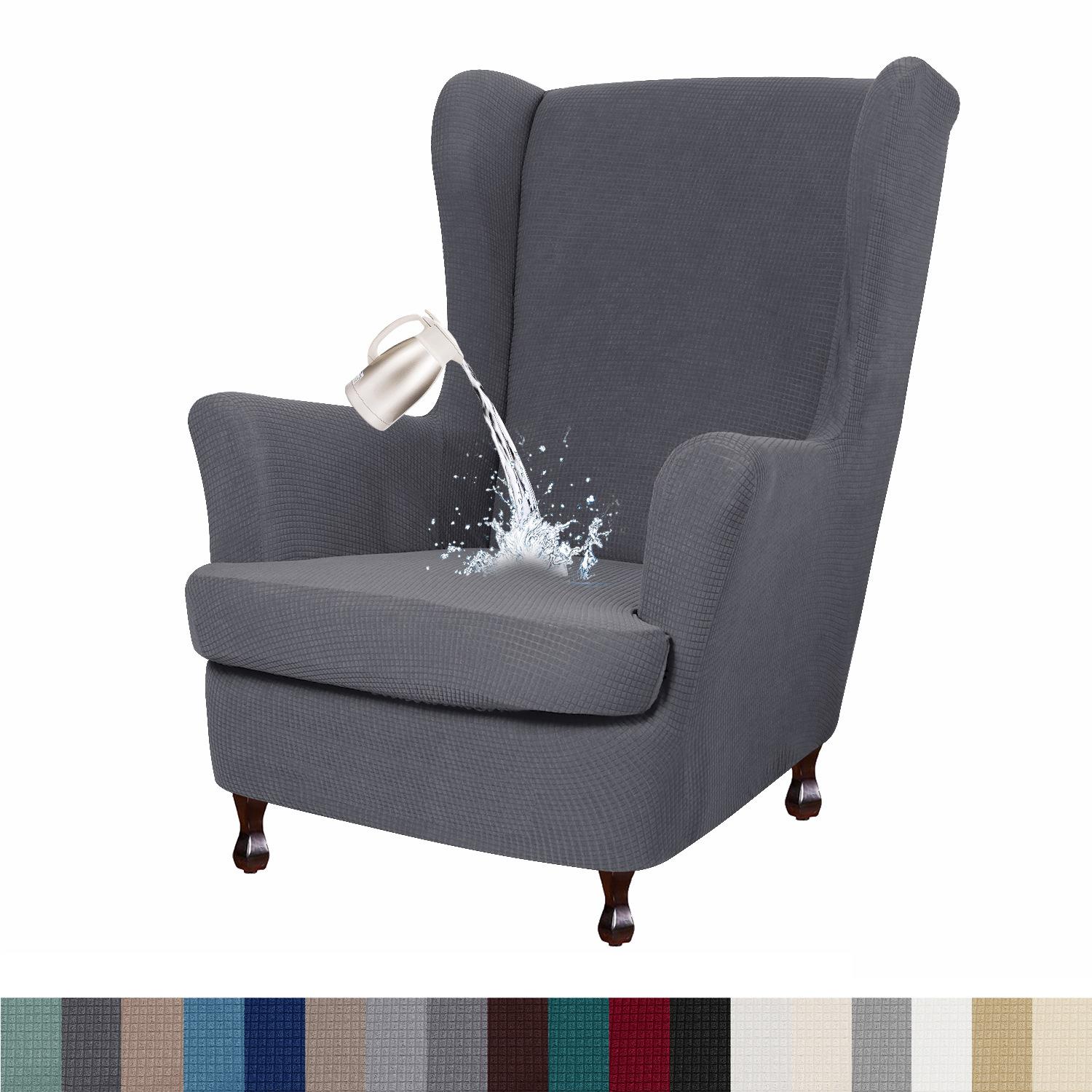 Водонепроникний чохол для крісла Wingback 2 шт. Еластична тканина спандекс Wingback крісло чохол Wingback крісло чохол з еластичним дном для вітальні спальні W33xD36xH45inch
Водонепроникний чохол для крісла Wingback 2 шт. Еластична тканина спандекс Wingback крісло чохол Wingback крісло чохол з еластичним дном для вітальні спальні W33xD36xH45inch