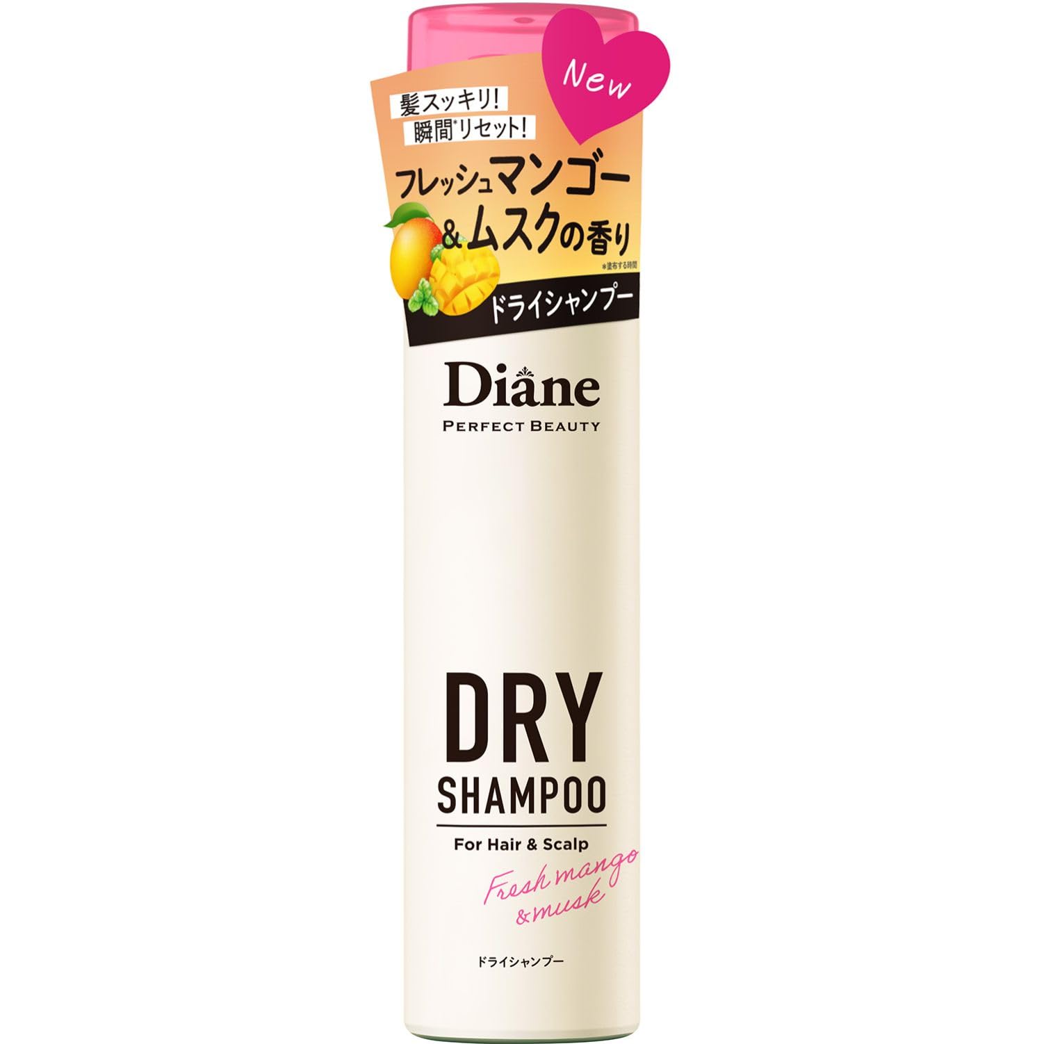 Сухой шампунь Diane Fresh Mango Musk Scent Diane Perfect Beauty 95 г (Безводный шампунь) &
Сухой шампунь Diane Fresh Mango Musk Scent Diane Perfect Beauty 95 г (Безводный шампунь) &