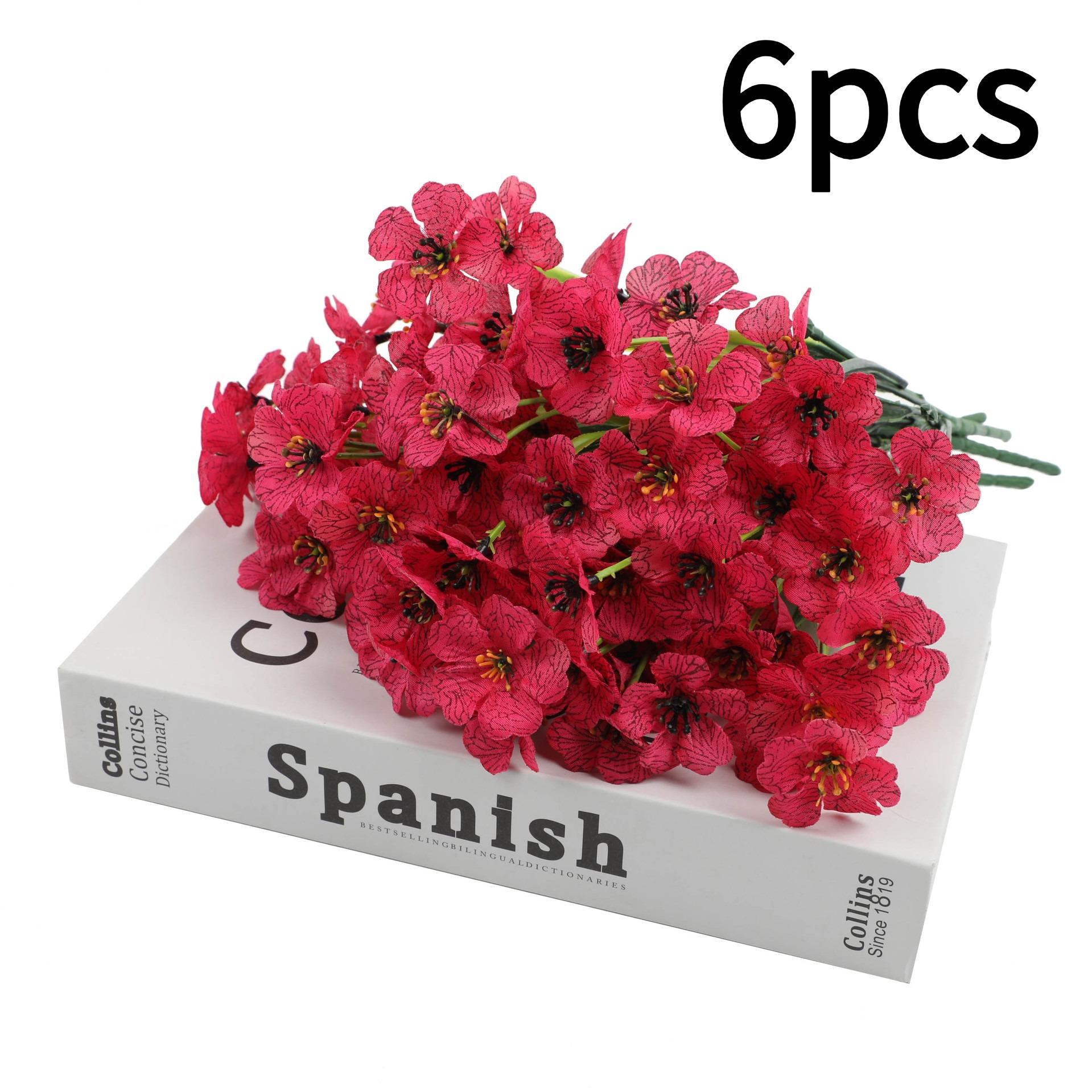 6pcs Artificial Simulated Violet Flowers High-Grade Antioxidant Faux Plant Stems with Realistic Touch for Home, Office Decor
6pcs Artificial Simulated Violet Flowers High-Grade Antioxidant Faux Plant Stems with Realistic Touch for Home, Office Decor