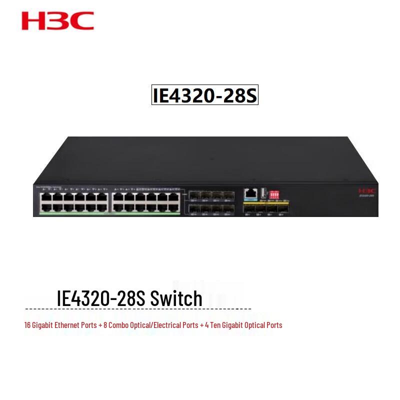 H3C IE4320-28S Industrial Layer 3 Ethernet Switch
H3C IE4320-28S Industrial Layer 3 Ethernet Switch