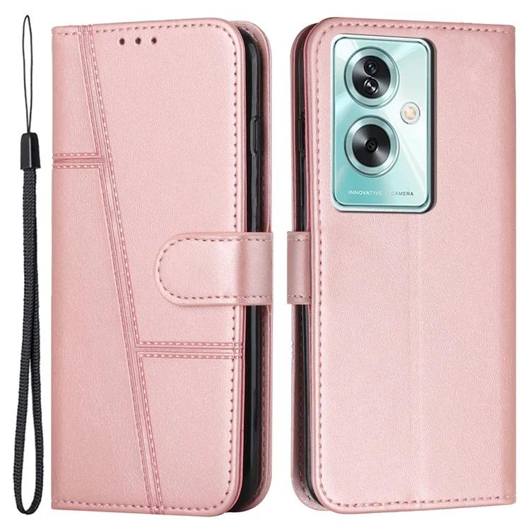 For Oppo A79 5G / A2 5G / OnePlus Nord N30 SE 5G Cover PU Leather Full Wrapped Phone Shell Stand Design - Rose Gold
For Oppo A79 5G / A2 5G / OnePlus Nord N30 SE 5G Cover PU Leather Full Wrapped Phone Shell Stand Design - Rose Gold