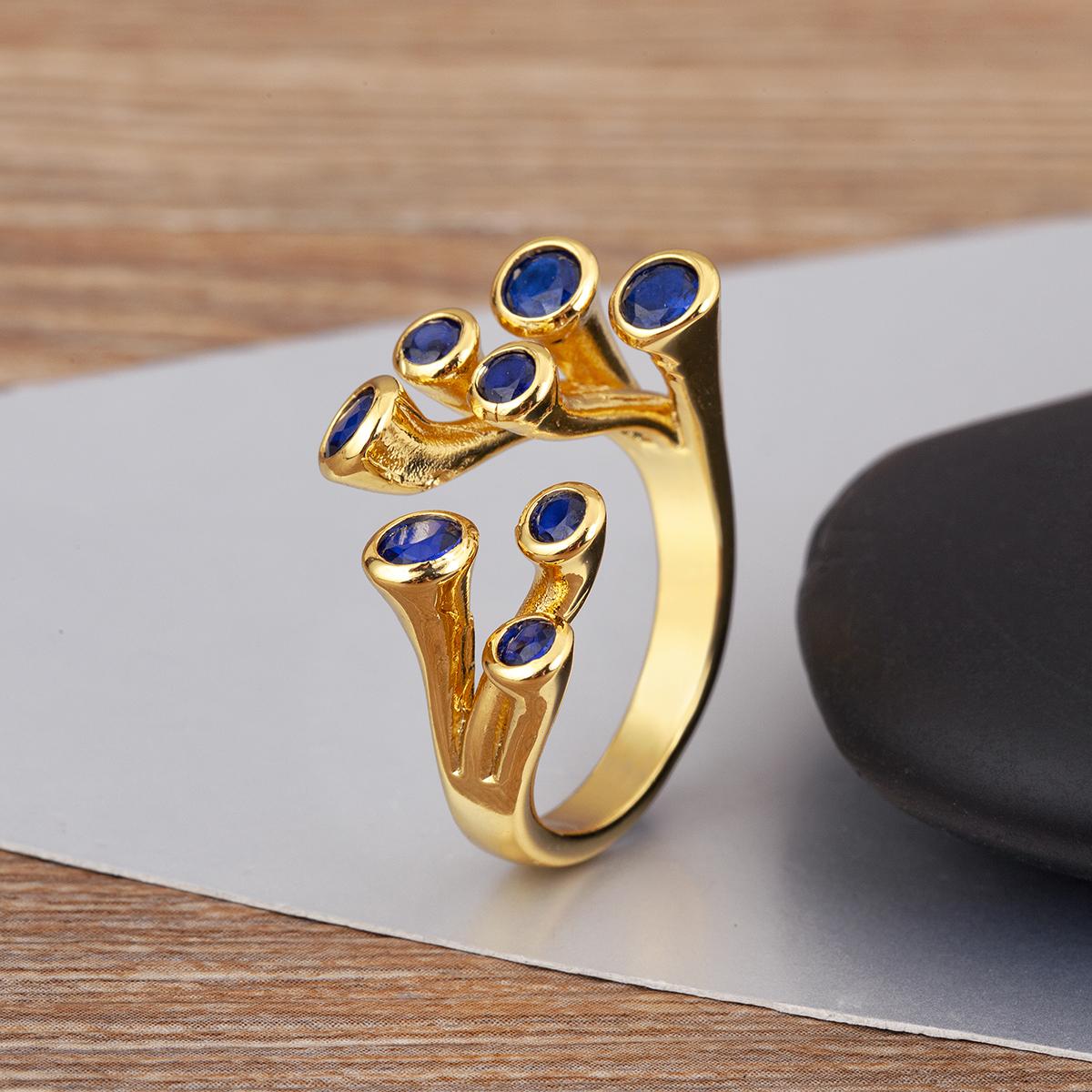 Nidin High Quality Inlaid Colorful Zircon Open Rings Adjustable For Women Men Personality Design Finger Jewelry Gift Wholesale resizable темно-синього кольору
Nidin High Quality Inlaid Colorful Zircon Open Rings Adjustable For Women Men Personality Design Finger Jewelry Gift Wholesale resizable темно-синього кольору