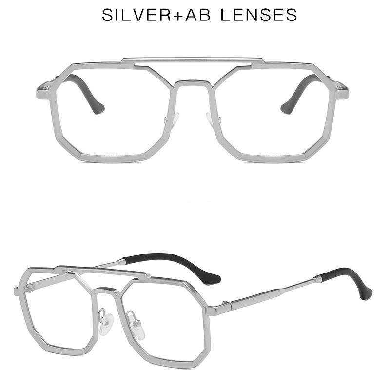 Polygon Punk Sunglasses Men Women Brand Vintage Sun Glasses Metal Steampunk Style Fashion Uv400 Adult
Polygon Punk Sunglasses Men Women Brand Vintage Sun Glasses Metal Steampunk Style Fashion Uv400 Adult